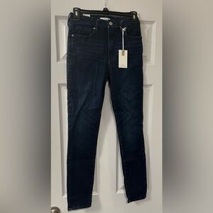 NWT Good American Women's Deep Indigo Skinny Jeans Size 4 / 27